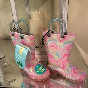 Toddler girls rain boots
